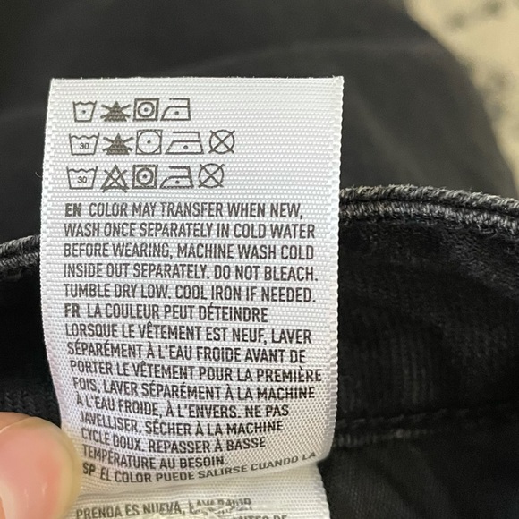 American Eagle Black Jean Skirt - Picture 10 of 13